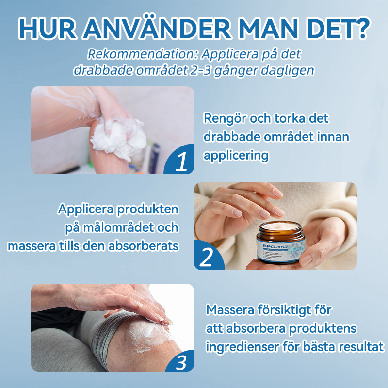𝖯𝗂𝖼𝗱𝗼® BPC-157 Ledhälsande kräm🦴Behandlar artrit, neuropati, reumatism, idrottsskador och mer därtill👍